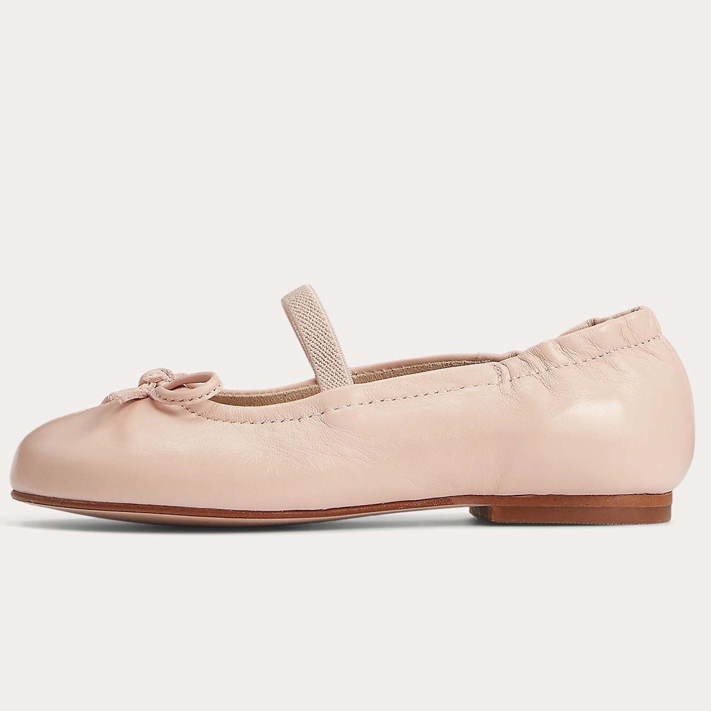 Girls Mary Jane Shoes – Light Pink Dress Flats with Bow, Cute School & Party Shoes for Girls, Comfortable Everyday Footwear