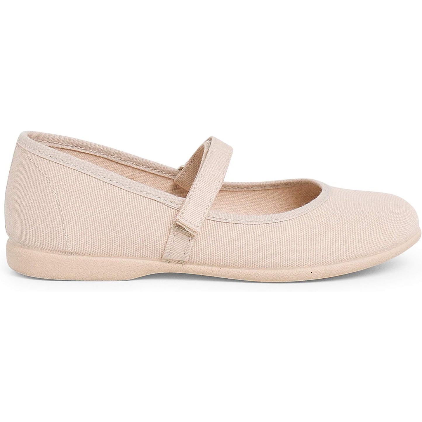 Girls Mary Jane Dress Shoes with Buckle Strap – Nude Pink Leather Toddler/Little Kids Flats for Daily Wear, School, Party, or Casual Outfits