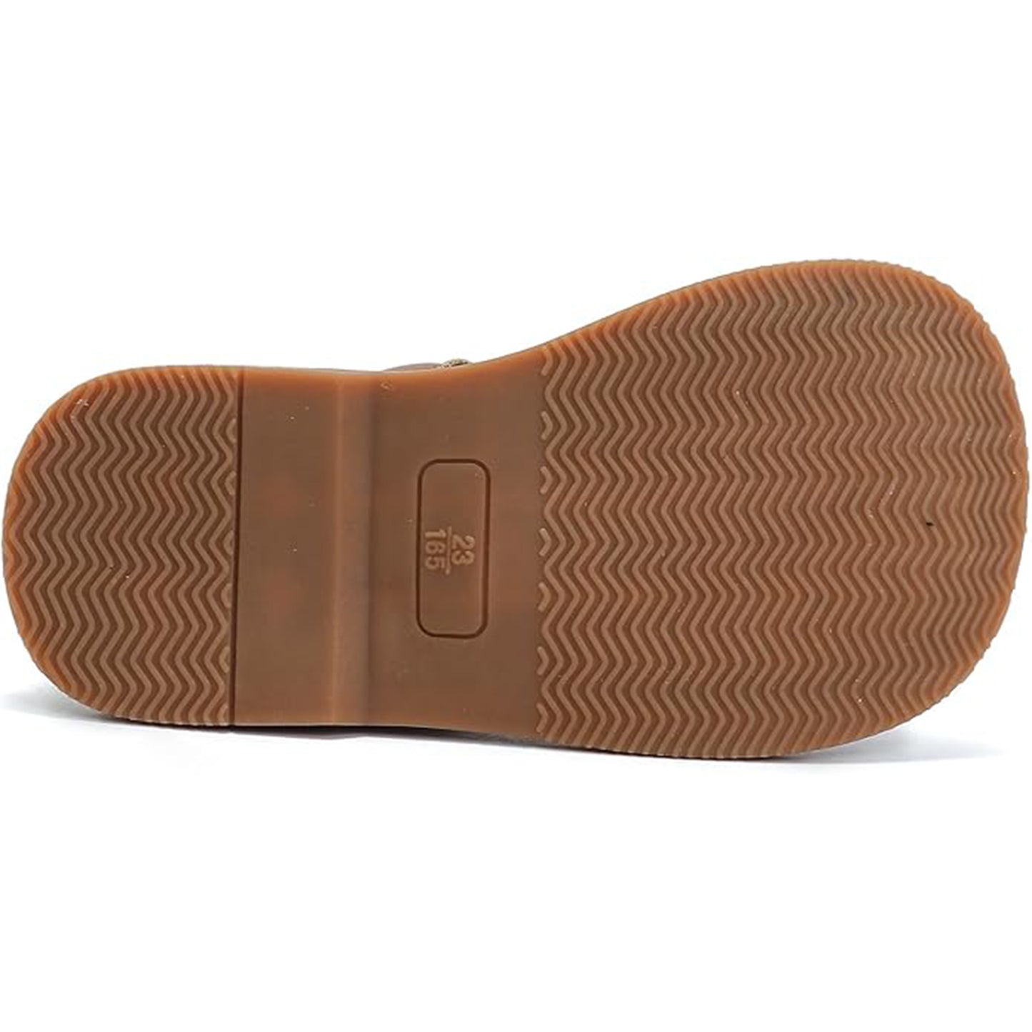 Girls Mary Jane School Shoes with T-Strap and Bow – Brown Leather Toddler/Little Kids Dress Shoes with Buckle Closure and Breathable Cutout Design